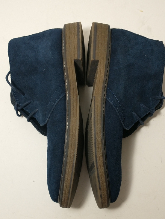 Joseph Abboud Travis Leather Chukka Boot,‎ Blue Suede, Men\'s Size 8.5 main image 7